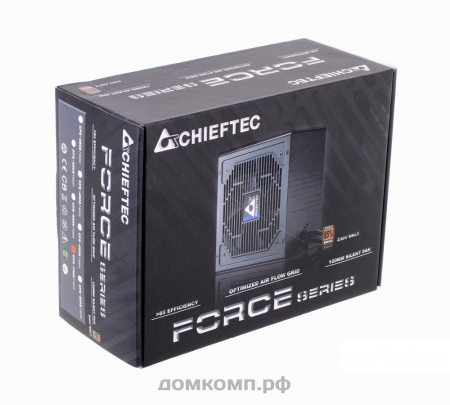 хороший Блок питания на 750 Вт Chieftec Force CPS-750S коробка